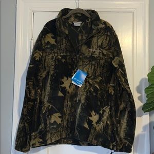 NWT Men’s Columbia Camo Fleece Jacket